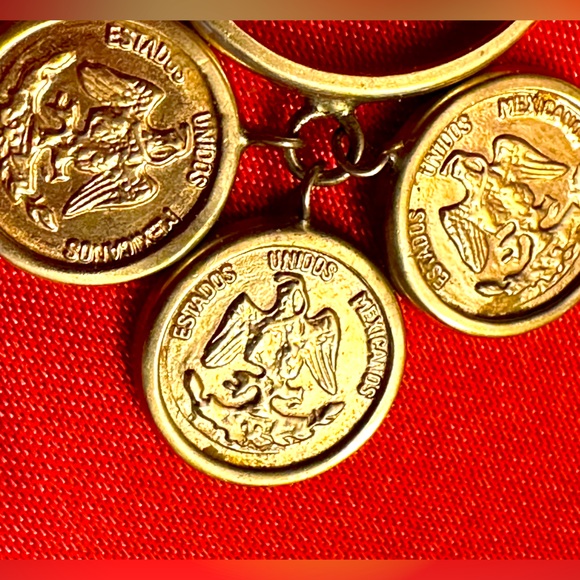 WOW POSHMARK - 14K Gold Three Coins Charm Ring - Picture 7 of 16